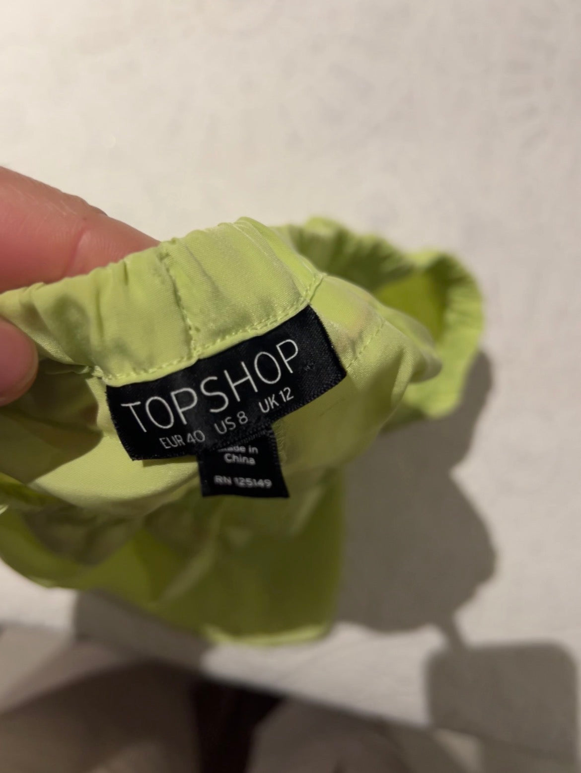 Green shorts