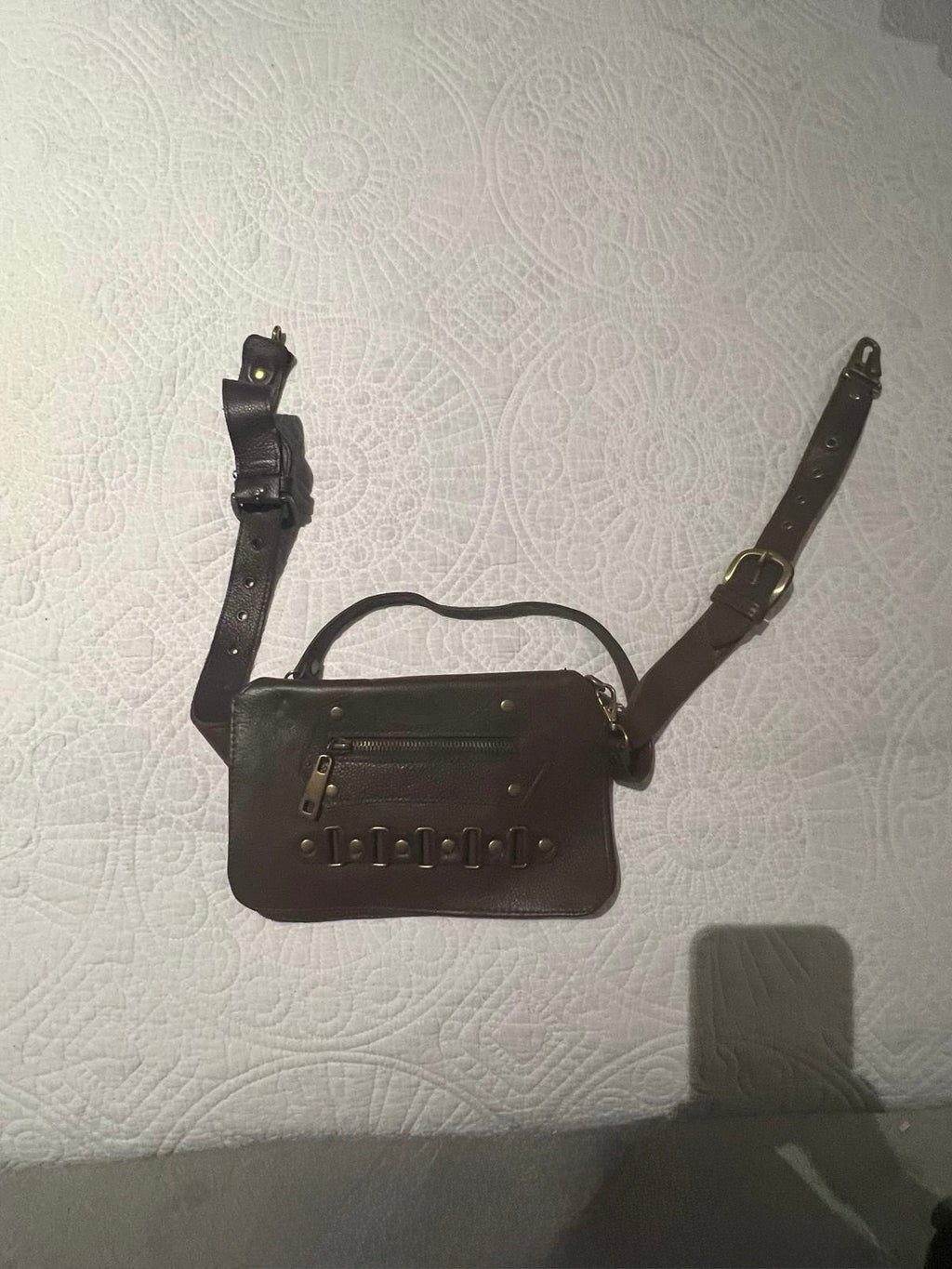 Black belt bag
