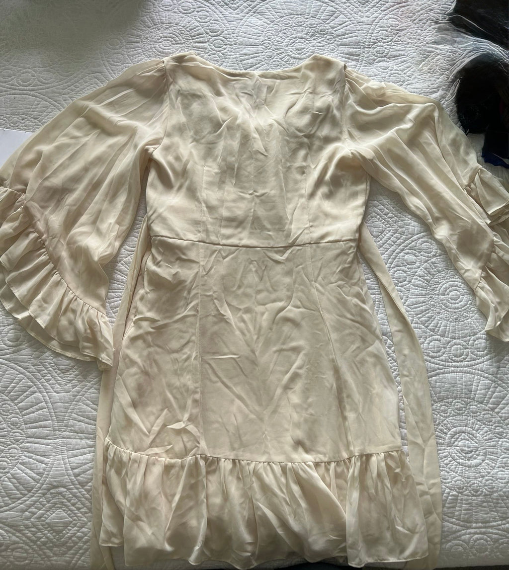 Cream Jane Norman dress