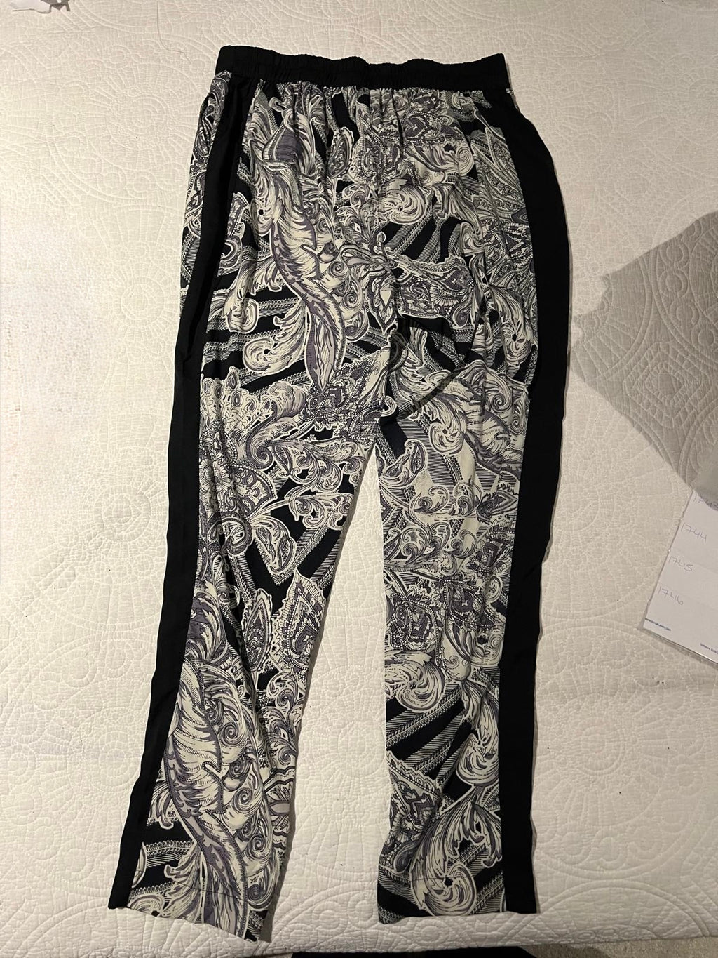 Graphic trousers